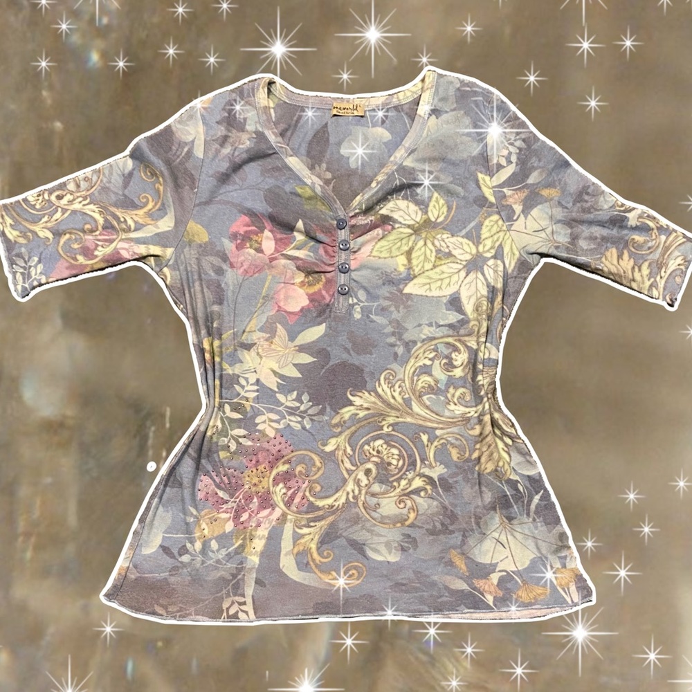 One World Let and Let Live Blouse